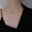 Emma Silver Shiny Stars Zirconia Necklace Necklace Claire & Clara