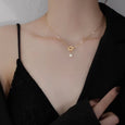 Emma Silver Shiny Stars Zirconia Necklace Necklace Claire & Clara