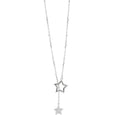 Emma Silver Shiny Stars Zirconia Necklace Necklace Claire & Clara