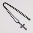 Engraved Prayer Cross Necklace Necklace Claire & Clara