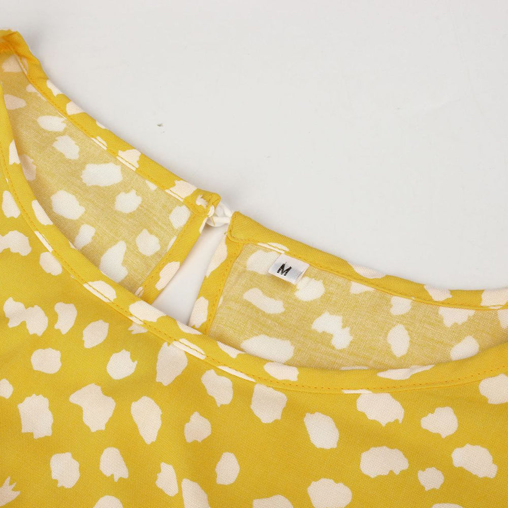 Erin Ruffle Sleeve Polka Dot Dress Dresses Claire & Clara