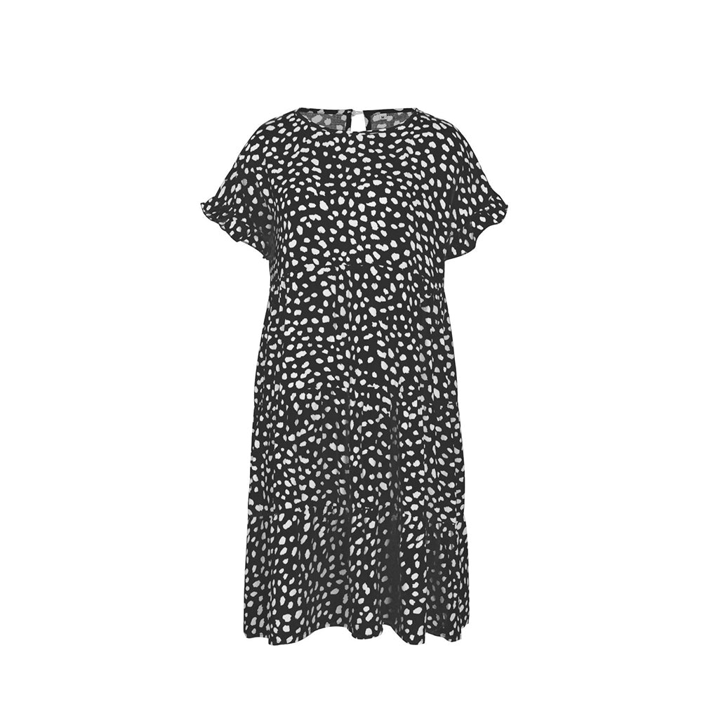 Erin Ruffle Sleeve Polka Dot Dress Dresses Claire & Clara