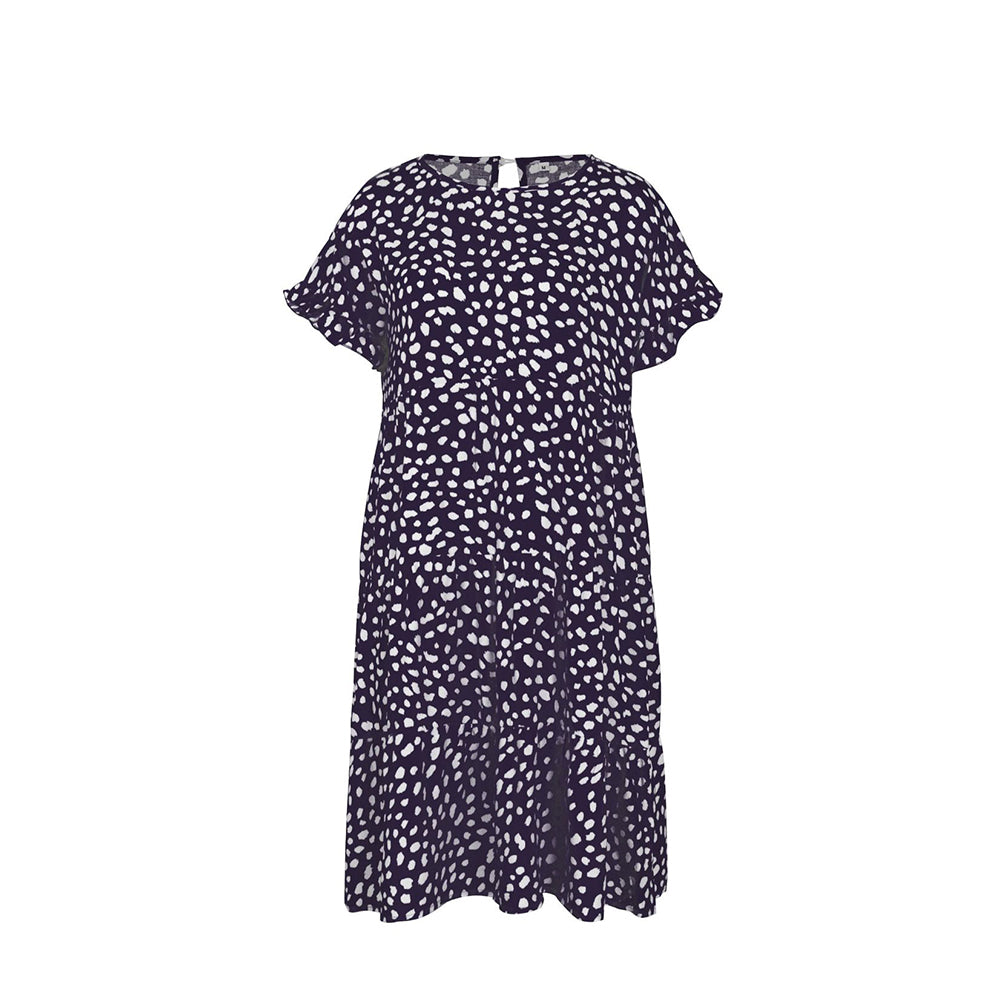 Erin Ruffle Sleeve Polka Dot Dress Dresses Claire & Clara