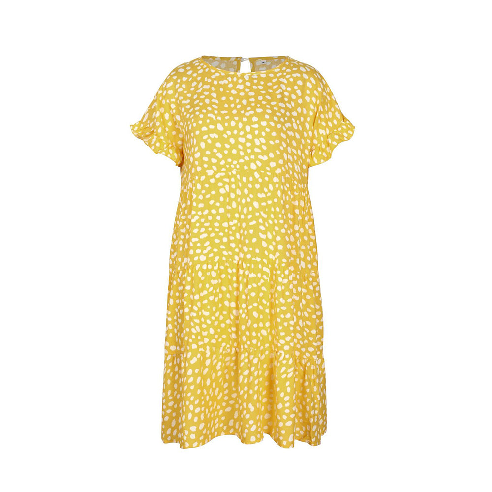 Erin Ruffle Sleeve Polka Dot Dress Dresses Claire & Clara