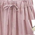 Eva Cotton Linen Summer Cropped Pants Bottoms Claire & Clara