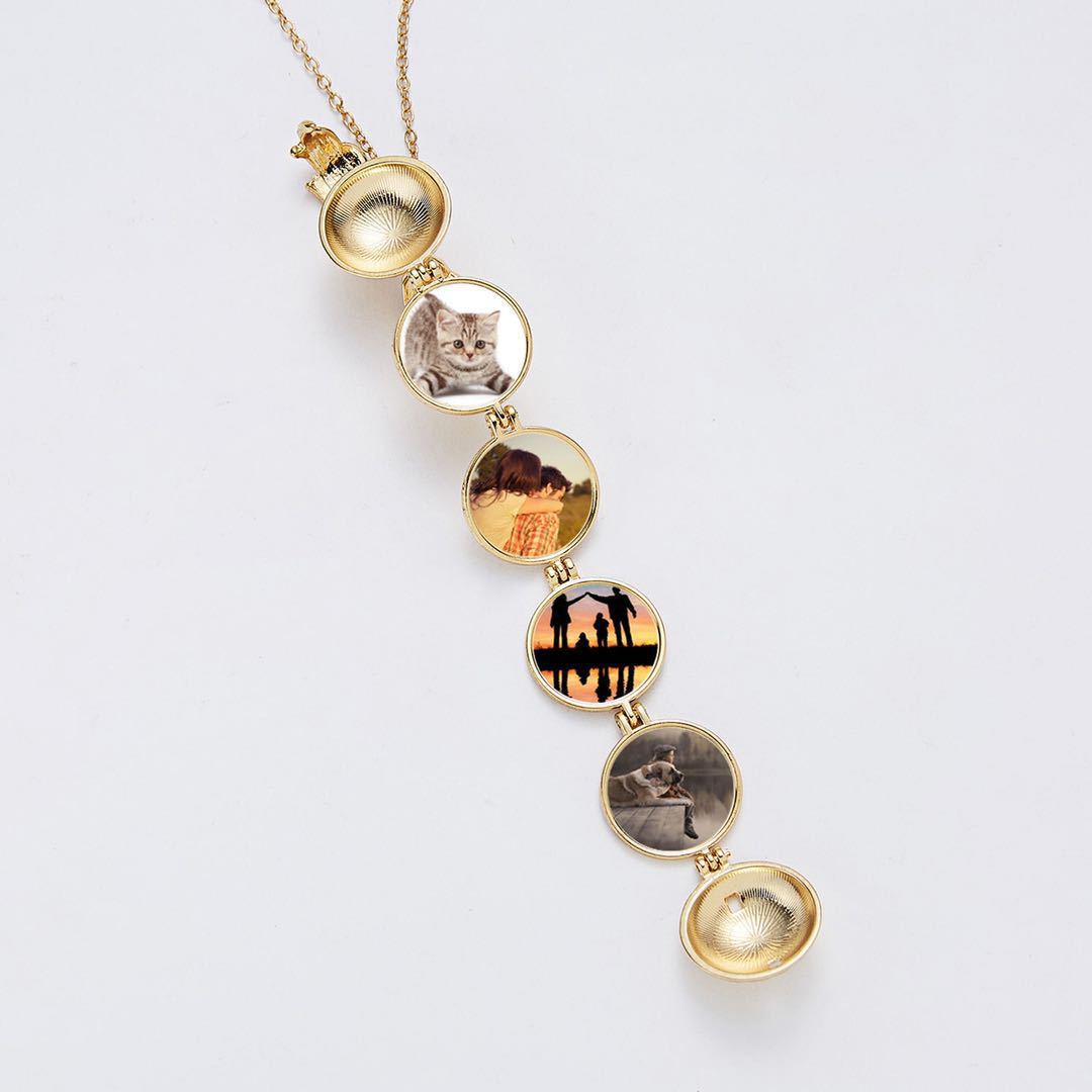 Expanding Photo Locket (4 Photos) Necklaces Claire & Clara