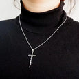 Faith Cross Necklace Necklace Claire & Clara