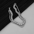 Fashion Titanium Steel Wheat Link Bracelet Bracelets Claire & Clara