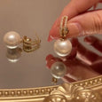 Five in One Pearl Earrings Earrings Claire & Clara