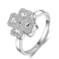Four-leaf Clover Spinning Anxiety Relief Ring Ring Claire & Clara