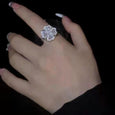 Four-leaf Clover Spinning Anxiety Relief Ring Ring Claire & Clara