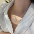 Four Leaf Heart Shape Detachable Necklace Necklace Claire & Clara