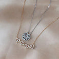 Four Leaf Heart Shape Detachable Necklace Necklace Claire & Clara
