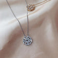 Four Leaf Heart Shape Detachable Necklace Necklace Claire & Clara
