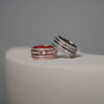 Full Diamond Rotatable Anxiety Relief Ring Rings Claire & Clara