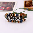 Gift With Meaning Evil Eye Handmade Bracelet Bracelet Claire & Clara Green
