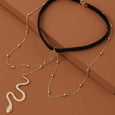Gold Snake Leg Chain Chains Claire & Clara
