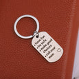 Have Fun, Be Safe, Make Good Choices and Call Your Grandma/Grandpa Keychain Claire & Clara