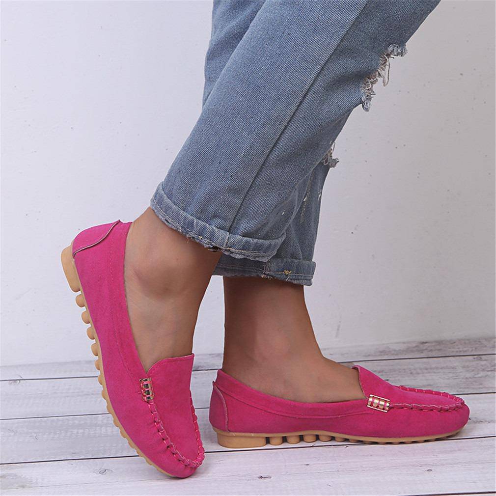 Helen Soft Round Toe Flat Loafers Shoes Shoes Claire & Clara