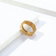 Hex Nut Titanium Steel Anxiety Relief Ring Ring Claire & Clara