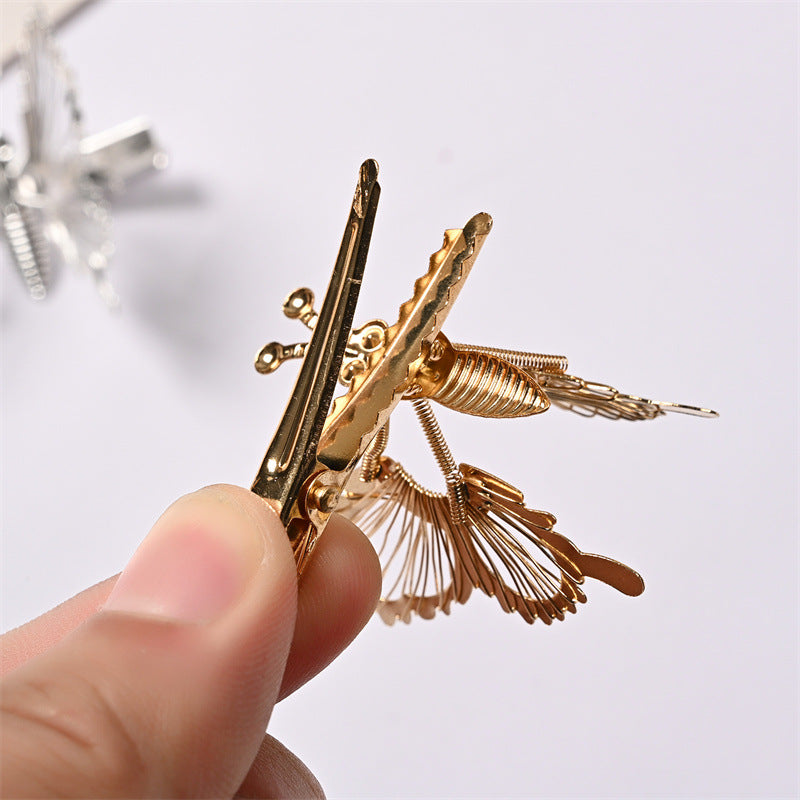 Hollow Moving Butterfly Hair Clips Hair Pins Claire & Clara