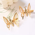 Hollow Moving Butterfly Hair Clips Hair Pins Claire & Clara