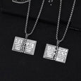 Holy Bible Page Turnable Necklace Necklace Claire & Clara