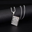 Holy Bible Page Turnable Necklace Necklace Claire & Clara