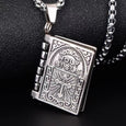 Holy Bible Page Turnable Necklace Necklace Claire & Clara