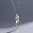 Hug Necklace Necklaces Claire & Clara Silver