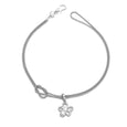 Irregular Petal Flower Necklace Necklace Claire & Clara Silver