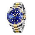 Jackson Elite Fashion Diver Watch Watches Claire & Clara Gold Blue 