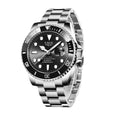 Jackson Elite Fashion Diver Watch Watches Claire & Clara Silver Black