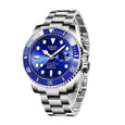 Jackson Elite Fashion Diver Watch Watches Claire & Clara Silver Blue