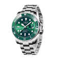 Jackson Elite Fashion Diver Watch Watches Claire & Clara Silver Green