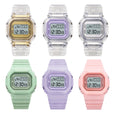 Jelly Digital Multifunctional Cube Watch Watches Claire & Clara