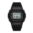 Jelly Digital Multifunctional Cube Watch Watches Claire & Clara All Black
