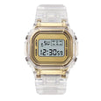 Jelly Digital Multifunctional Cube Watch Watches Claire & Clara Clear Gold