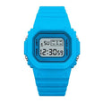 Jelly Digital Multifunctional Cube Watch Watches Claire & Clara Light Blue