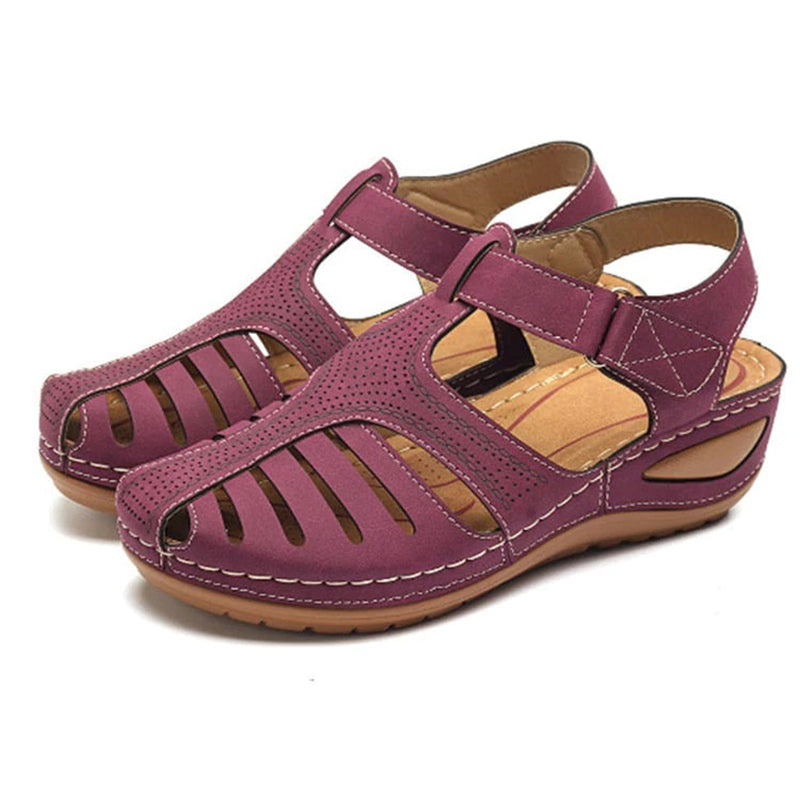 Kim Soft PU Leather Anti-Slip Sandals Shoes Claire & Clara