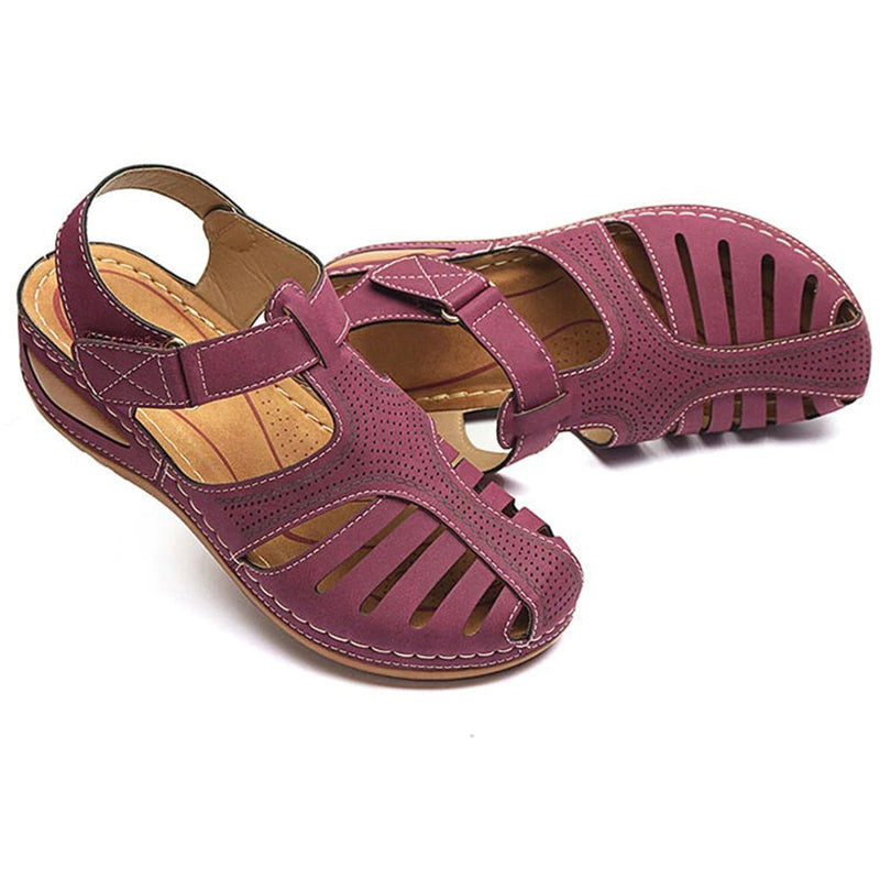 Kim Soft PU Leather Anti-Slip Sandals Shoes Claire & Clara