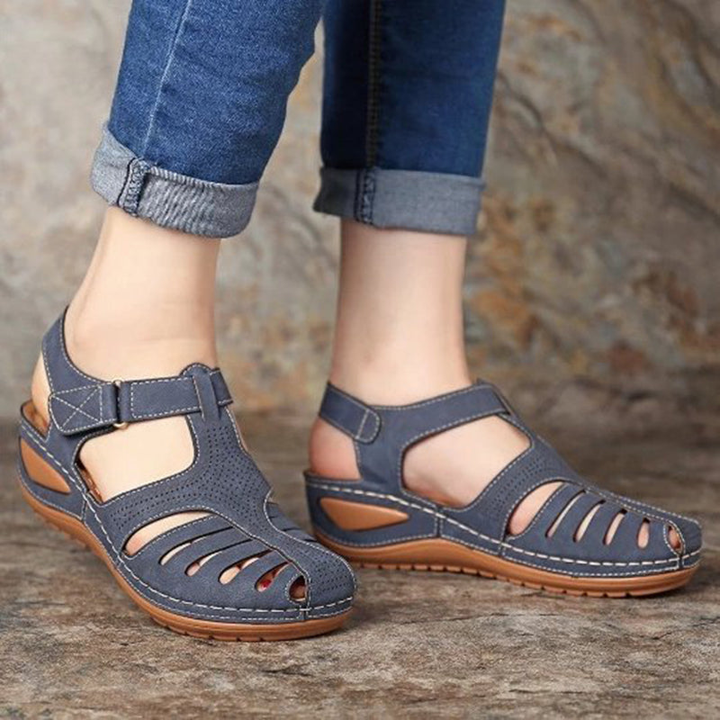 Kim Soft PU Leather Anti-Slip Sandals Shoes Claire & Clara
