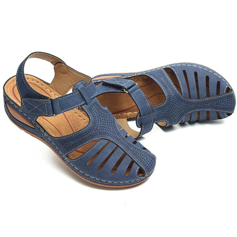 Kim Soft PU Leather Anti-Slip Sandals Shoes Claire & Clara