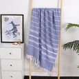 Layers Turkish Sand Free Beach Towel Claire & Clara Blue Thin