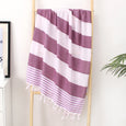 Layers Turkish Sand Free Beach Towel Claire & Clara Purple Wide
