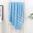 Layers Turkish Sand Free Beach Towel Claire & Clara Sky Blue Thin