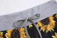 Leopard & Plaid Casual Stretch Wide Leg Pants Bottoms Claire & Clara