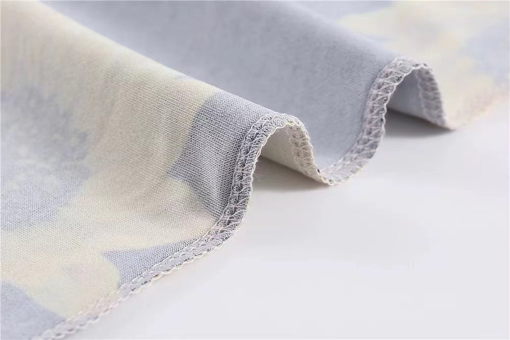 Leopard & Plaid Casual Stretch Wide Leg Pants Bottoms Claire & Clara