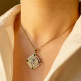 Leopard Spinning Anxiety Relief Necklace Necklace Claire & Clara