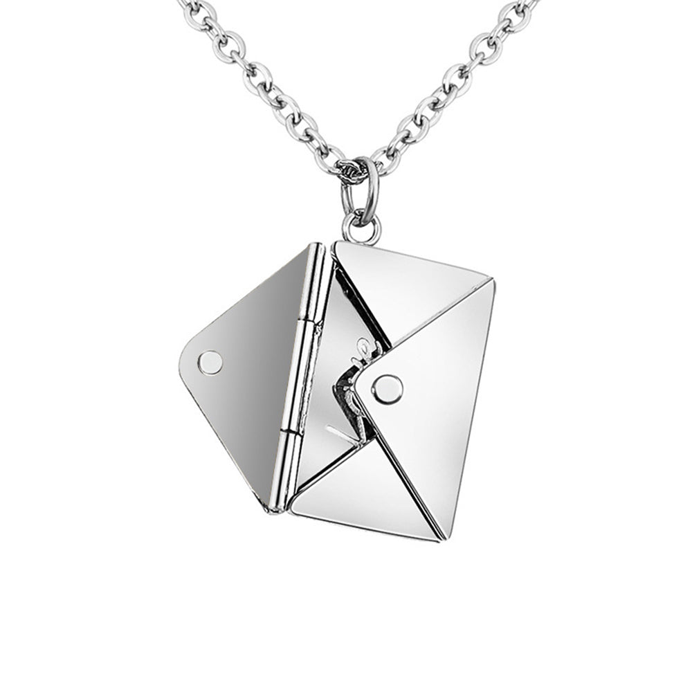 Love Letter Necklace Necklaces Claire & Clara Silver
